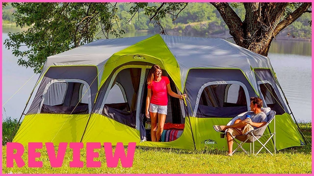 Core 12 Person Instant Cabin Tent Review ✅ Core Equipment 12 Person Tent