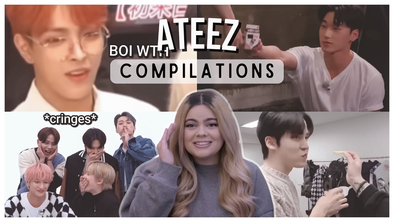 A lovable mess | ATEEZ Funny Compilations | Reaction