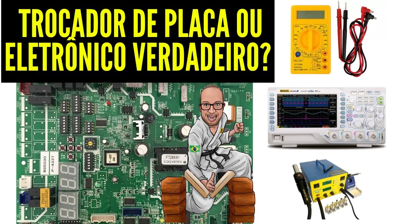 Que TIPO DE T&Eacute;CNICO VOC&Ecirc; &Eacute;? APENAS Trocador de Placas ou DOMINA ELETR&Ocirc;NICA? Eletronica Facil