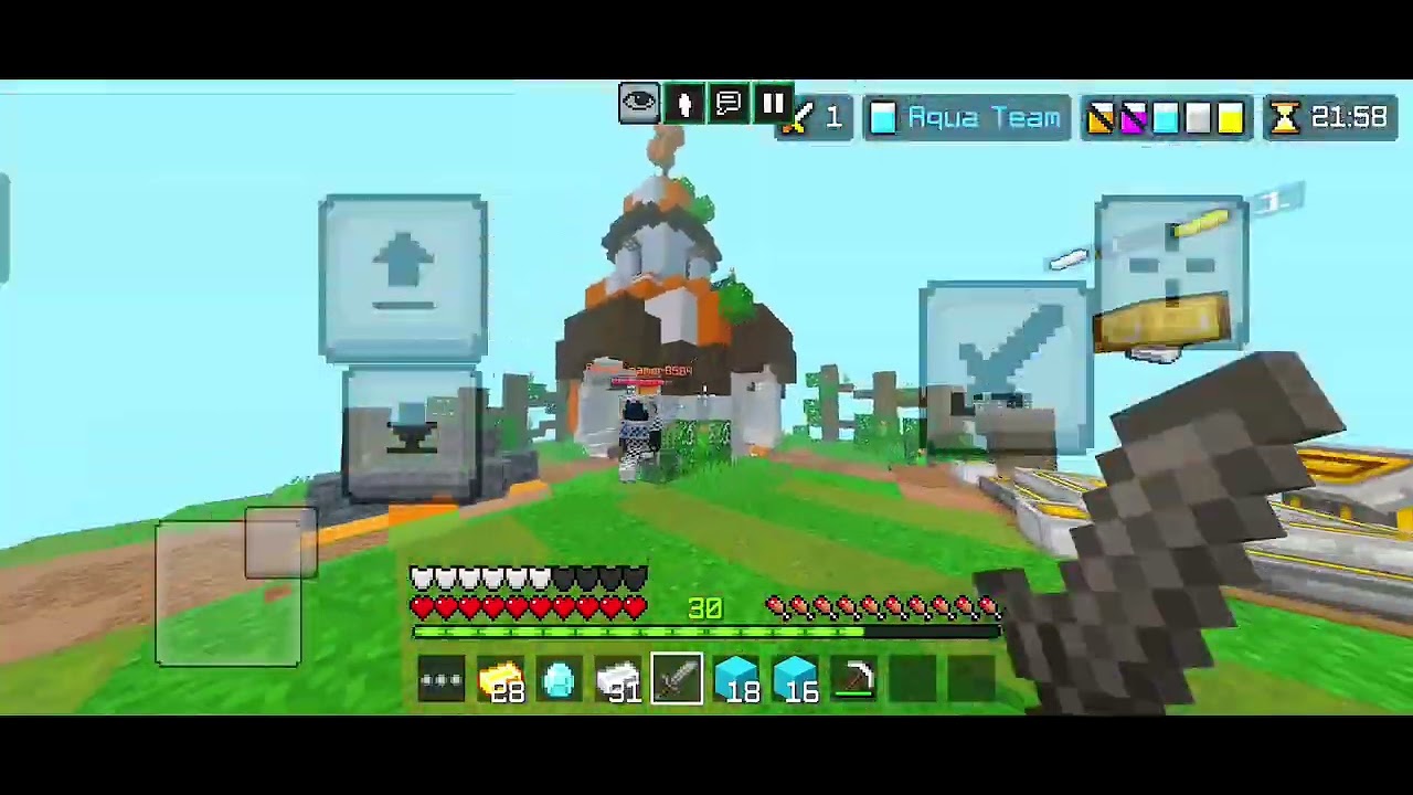 Hive Bedwars season 3 gameplay 