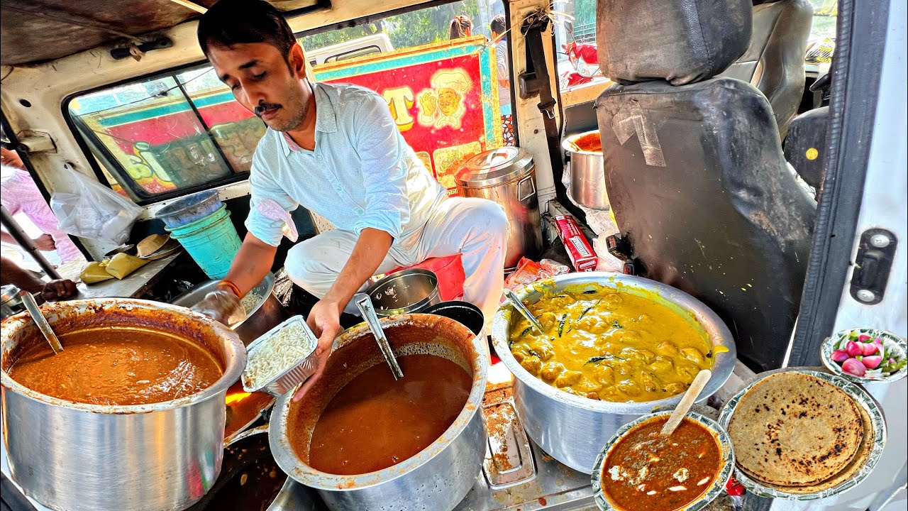 Goli की speed से बिकता है माल । Van मै खोल डाला 5 star Dhaba | street food india