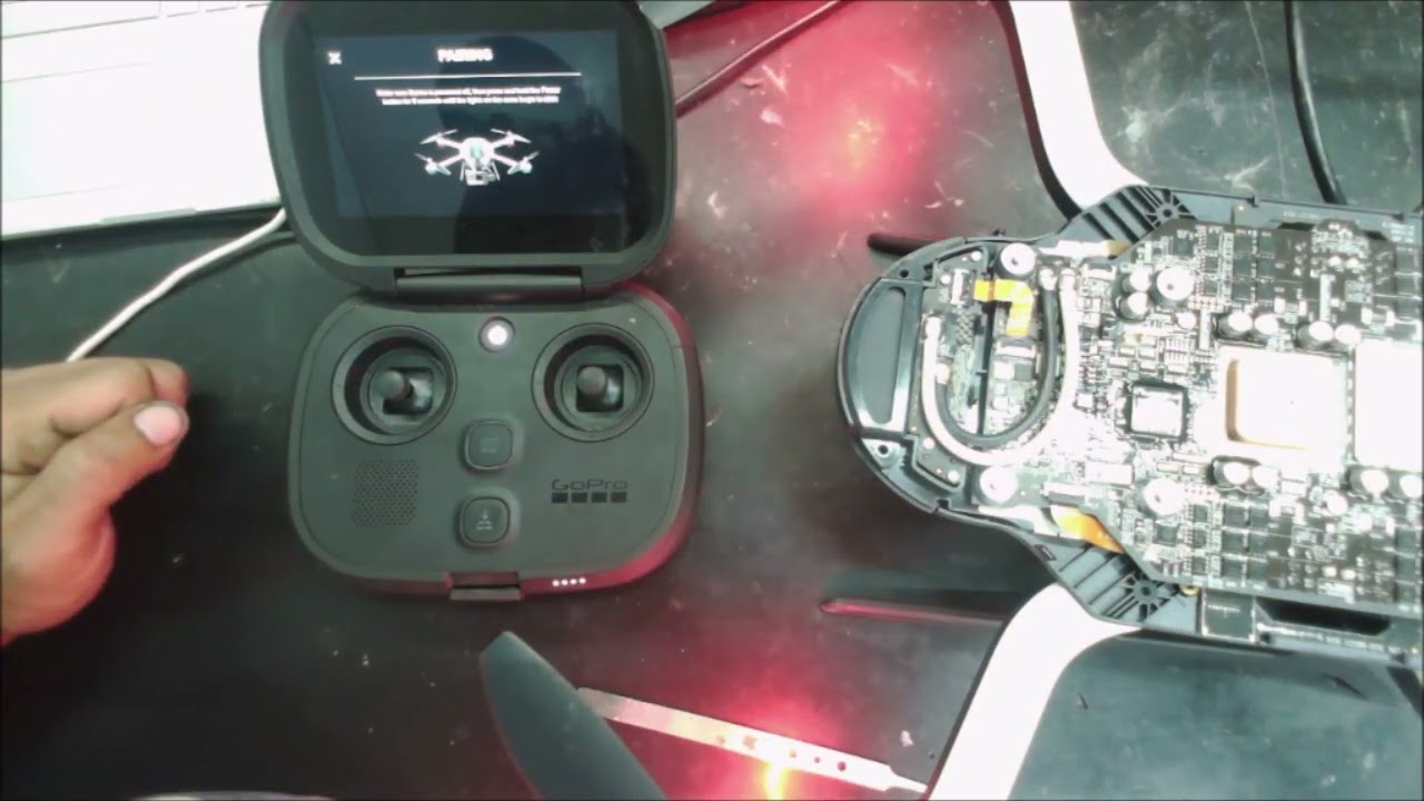 GoPro Karma drone not pairing & arm not fully extending issues