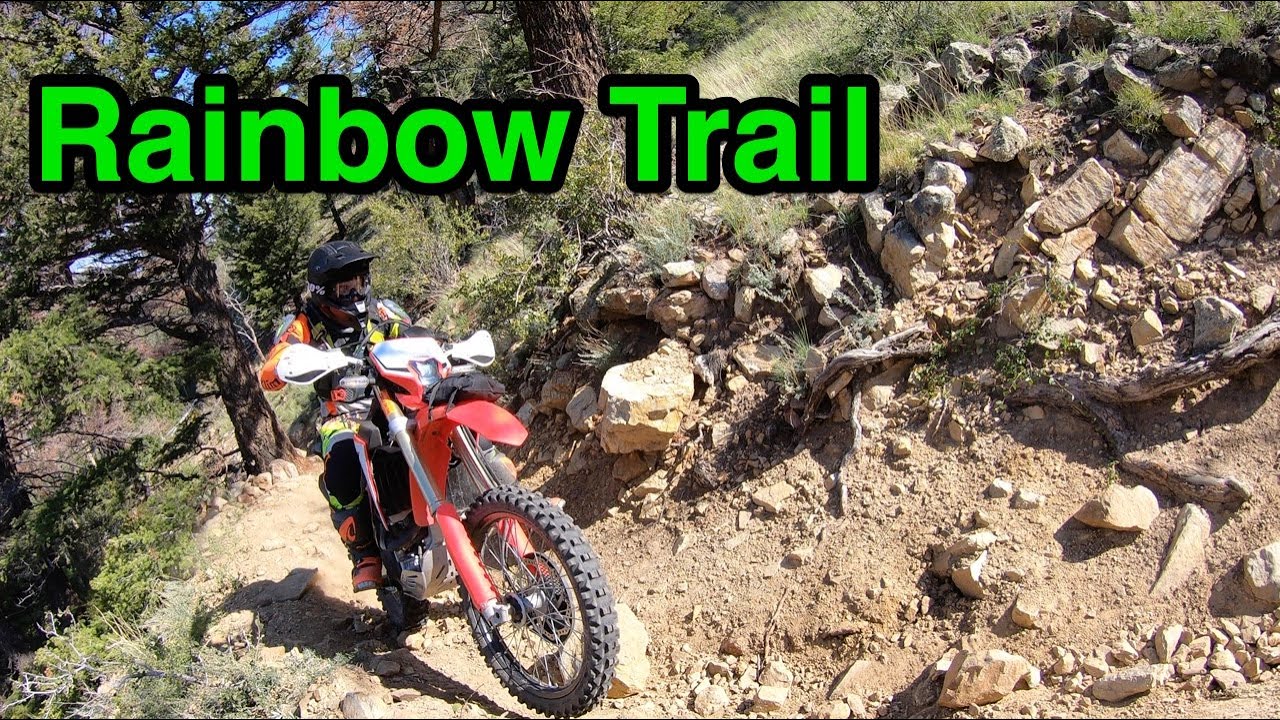 Rainbow trail in - Colorado - Part 2 - 4k
