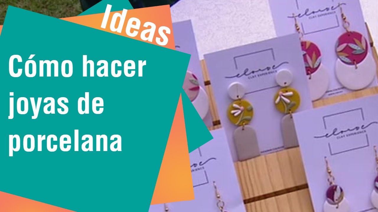 Cómo hacer joyas de porcelana | Ideas