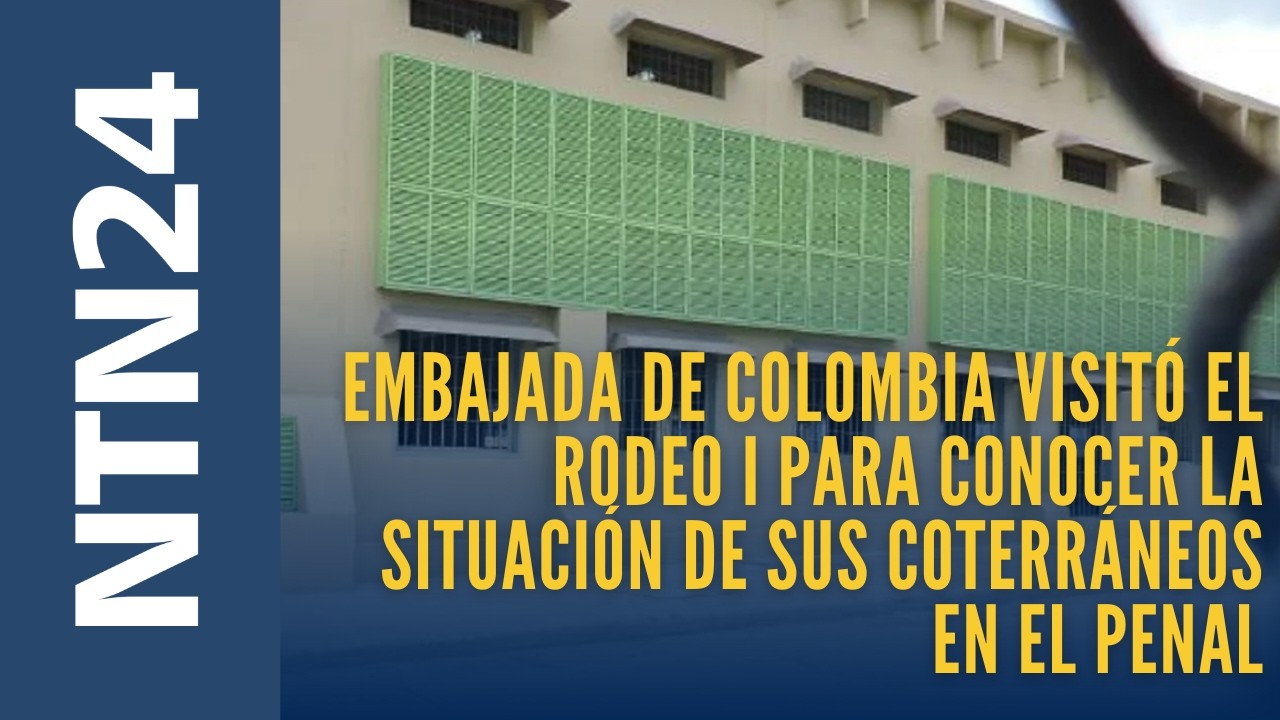 Embajada de Colombia visitó el Rodeo I para conocer la situación de sus coterráneos en el penal