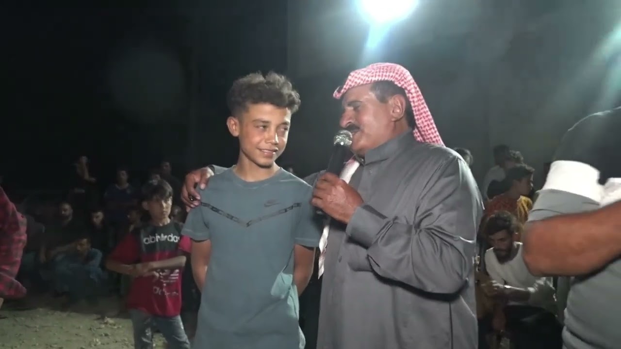 محاوره بين الفنان الأنيق عمار هلال والفنان القدير سعدون الأحمد من أفراح شباب بني عصيد الحية