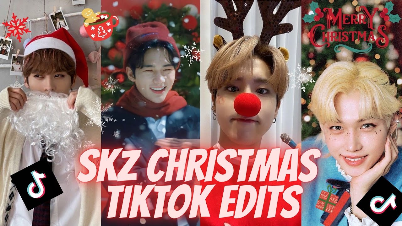 SKZ CHRISTMAS TIKTOK EDITS BC FELIX NEVER BAD 🎄🎅