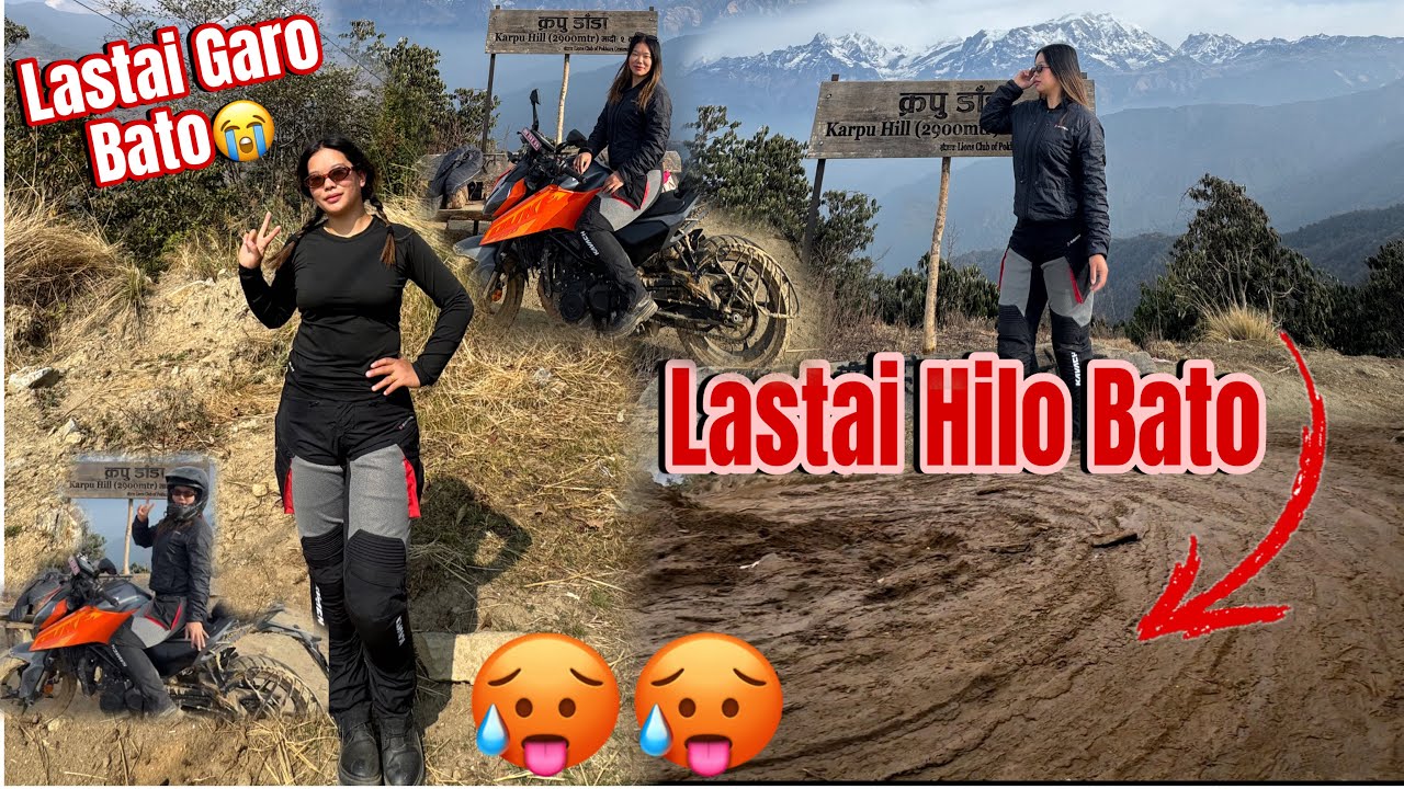 Do not Ride such a Rough Road Alone😭🥵🙏|| Lastai Dukha Paye || 