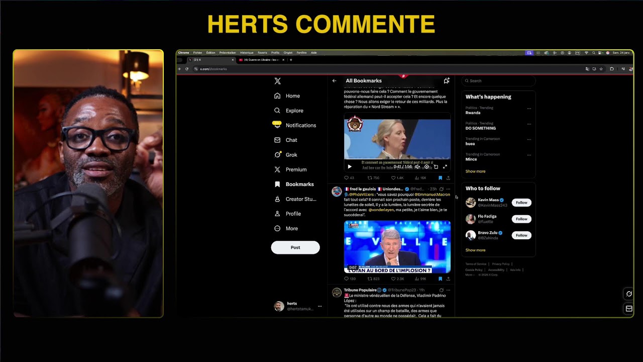 commentaire de l'actualité du jour avec Herts