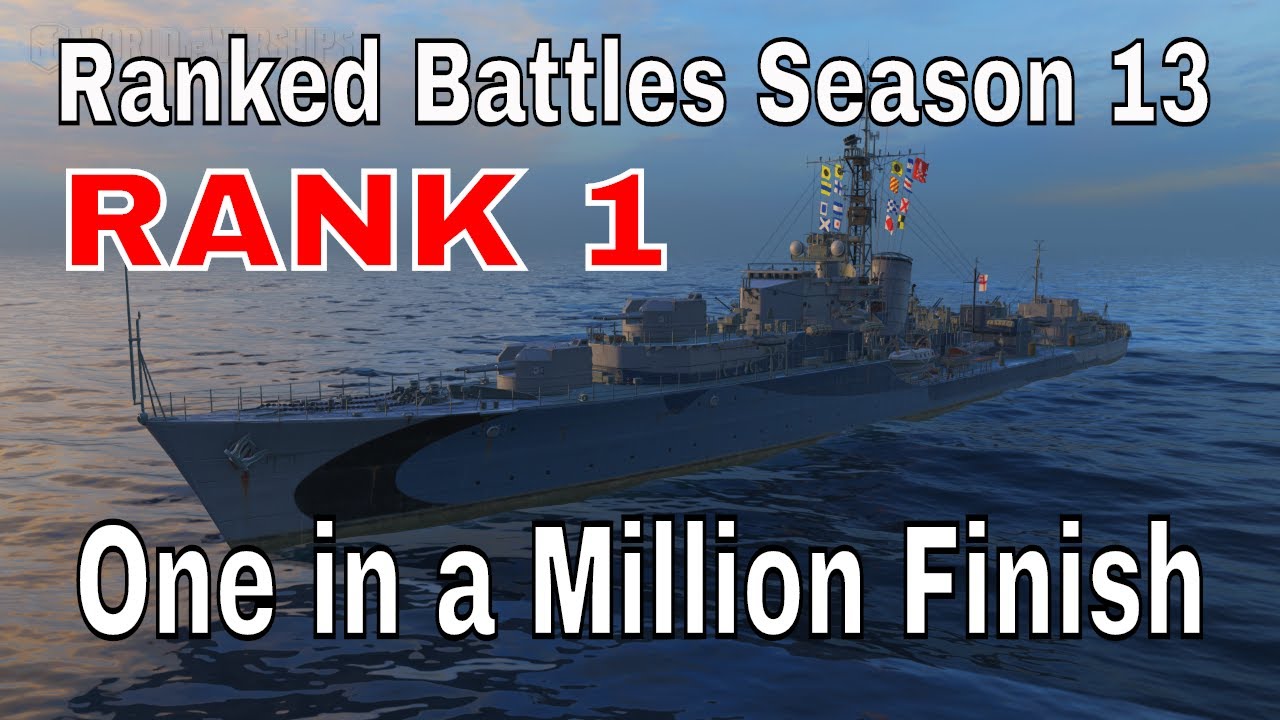 Rank 1 HMS Jutland World of Warships Ranked Battles Season Wows Guide