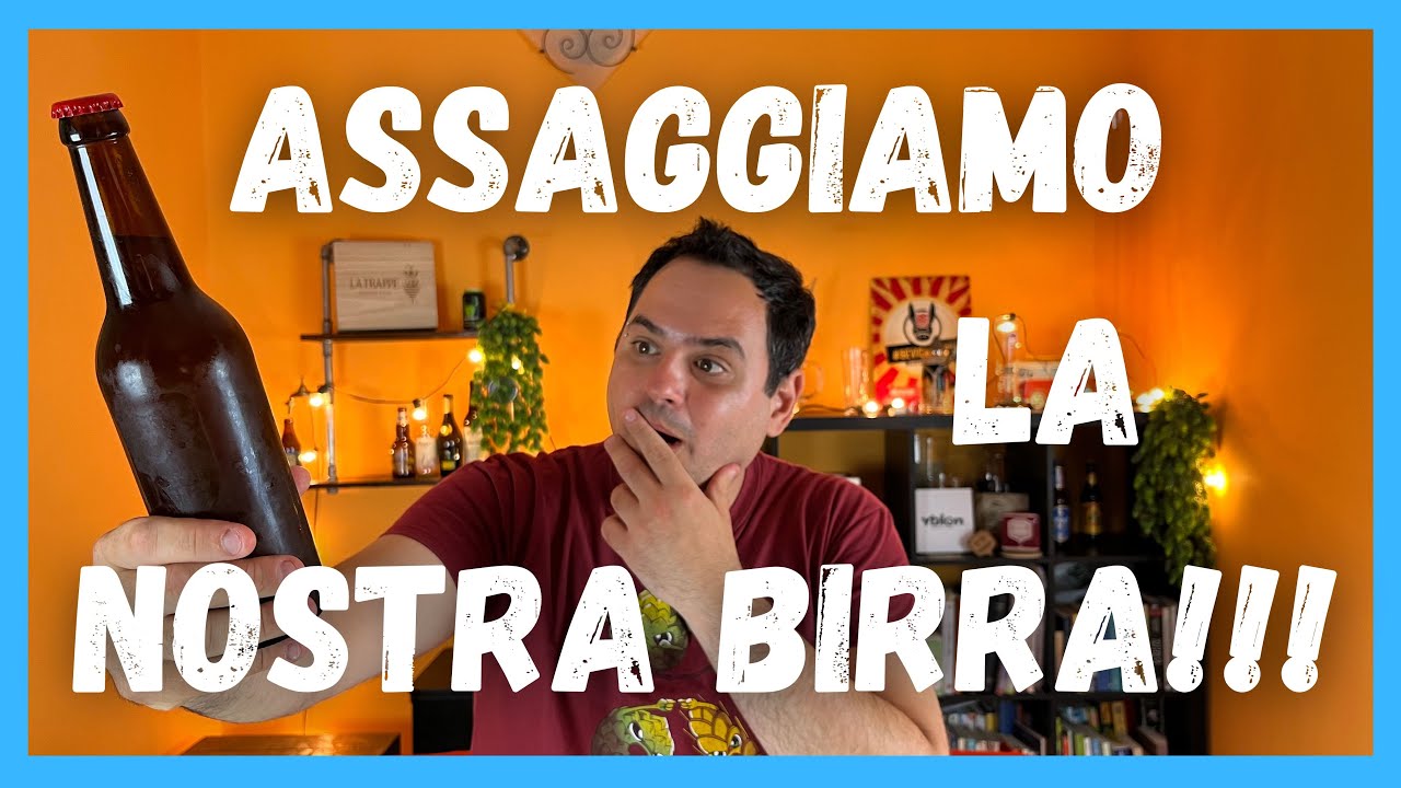 Assaggiamo la nostra birra fatta con il metodo All Grain