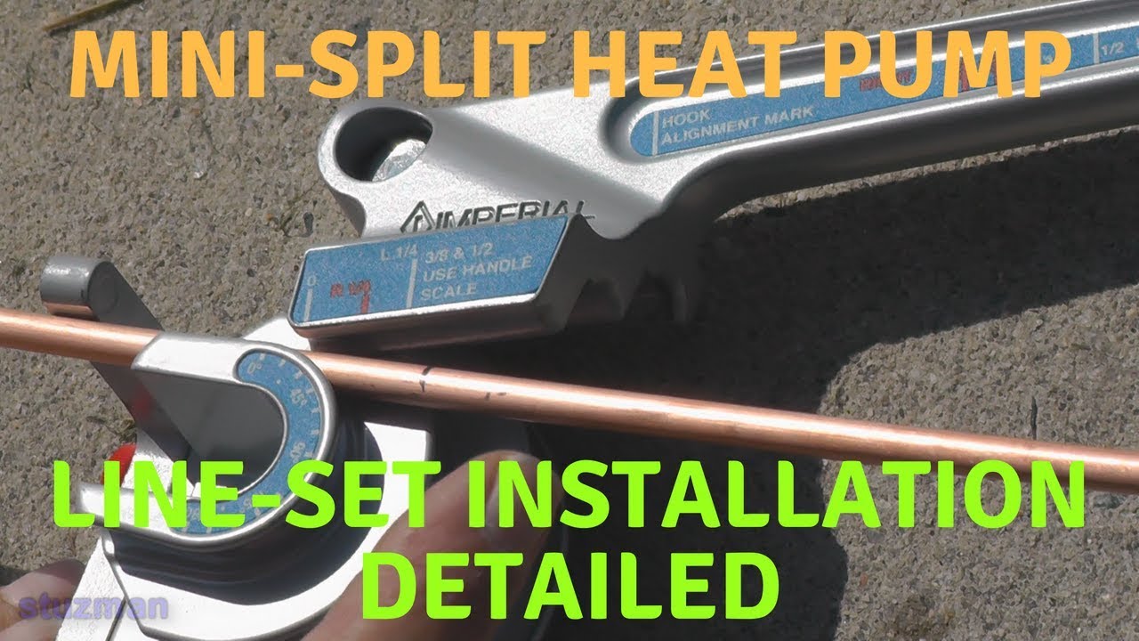 Mini-Split Heat Pump: Line-Set Installation, Detailed