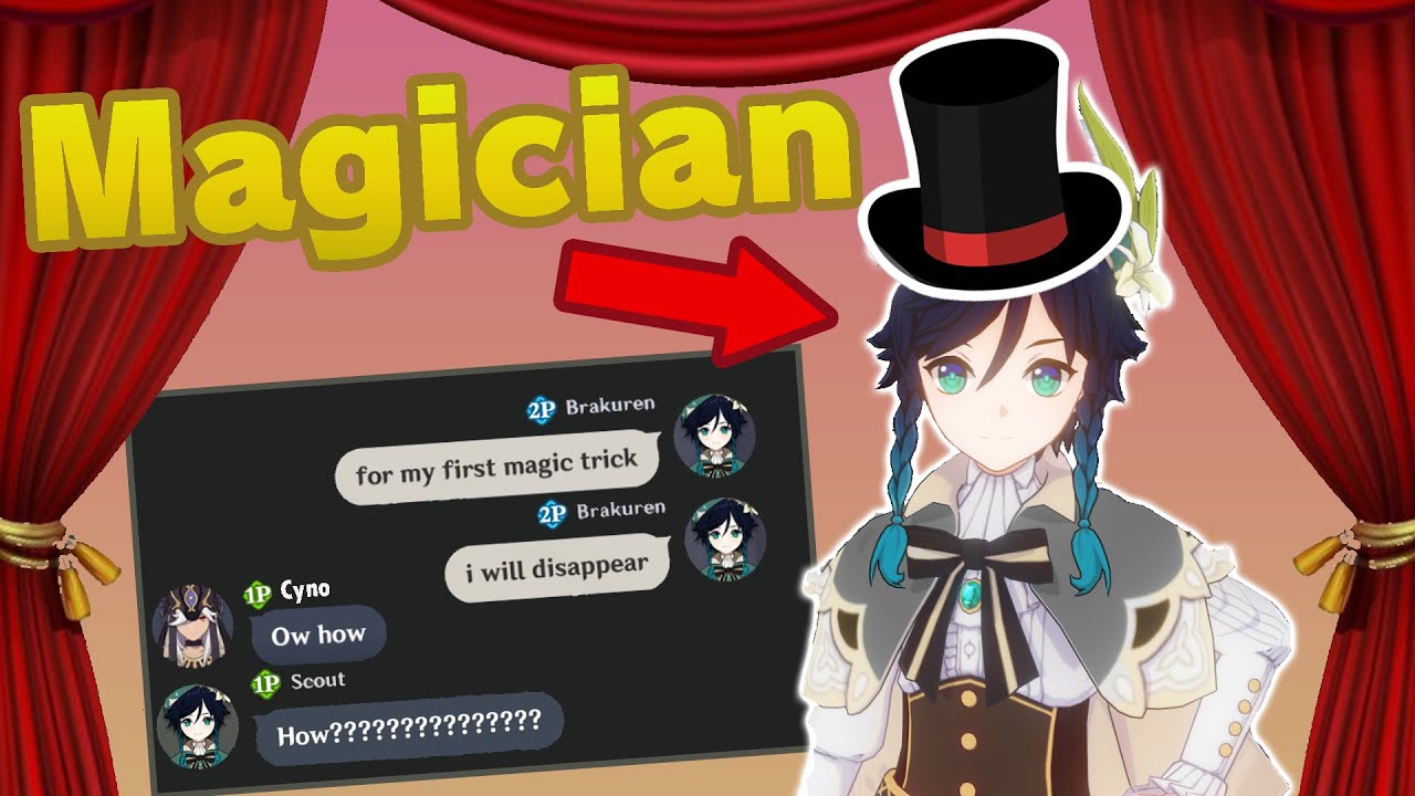 I used bugs to become a Magician in Genshin Impact