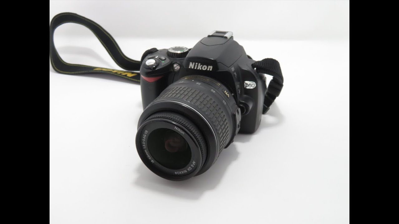 Nikon D60 Camera w/ 18-55 lens HOW TO TEST IT