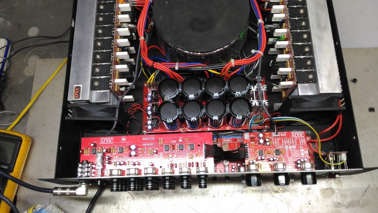 Sửa amply DVA PRO-7FX