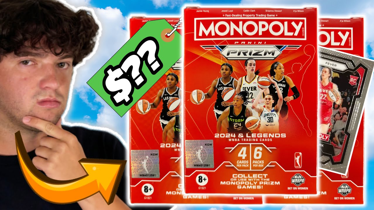 WATCH BEFORE YOU BUY! (2024 Prizm Monopoly WNBA)