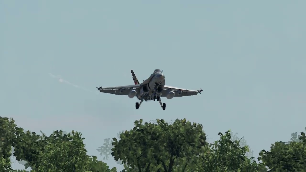DCS Virtual Incirlik RIAT Spanish F-18 Arrival