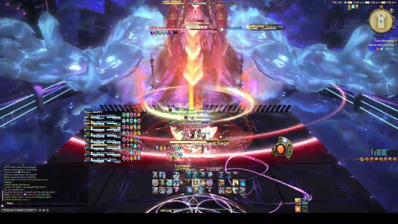FFXIV - Hell on Rails Extreme - GunBreaker (GNB) PoV - 95th Percentile - (DoomTrain EX)