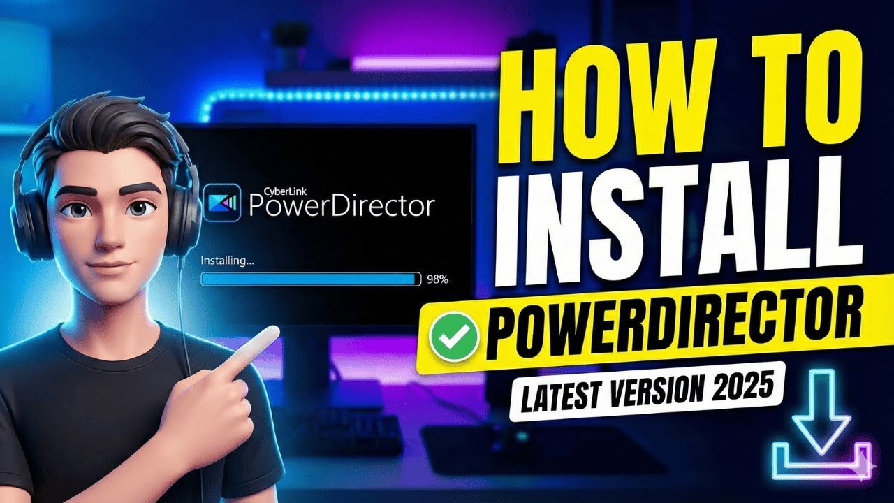 How to Install & Activate PowerDirector (Full Guide) | Sam Digital Hub