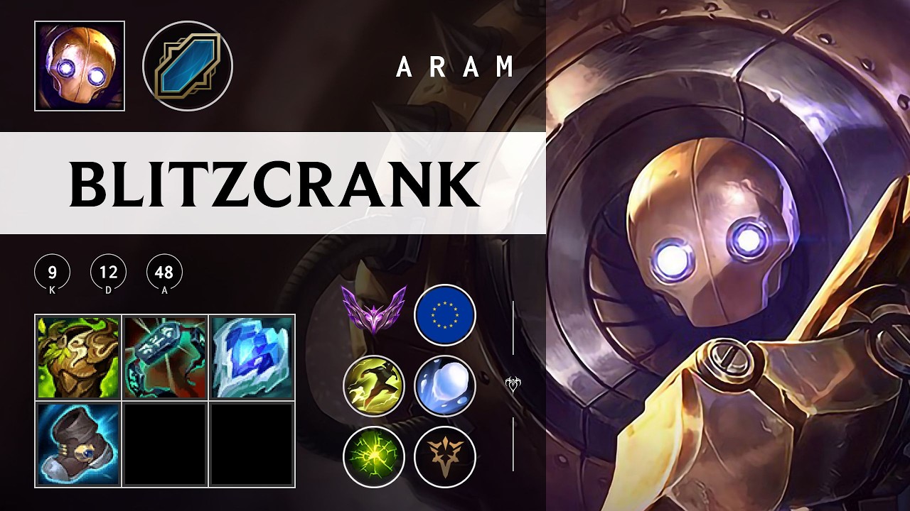 Blitzcrank ARAM - EUW Master Patch 26.05