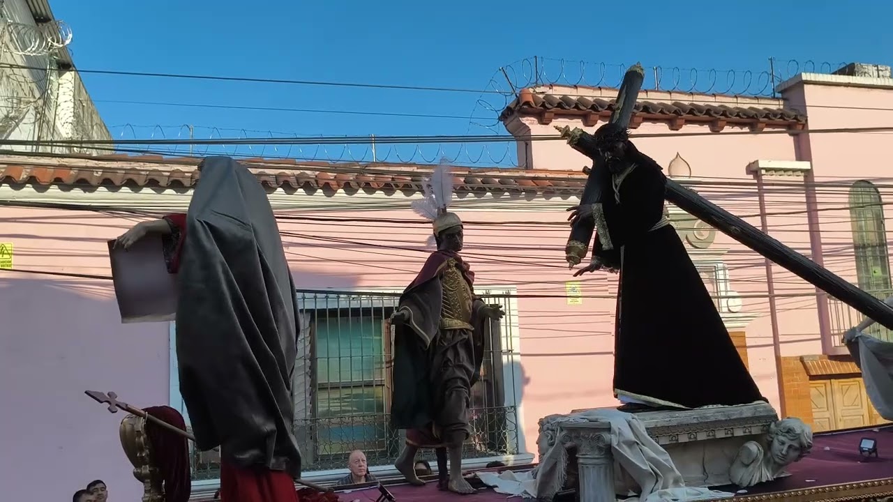Procesión de velación Jesús nazareno de la buena muerte y madre de dolores Templo de Santo domingo 