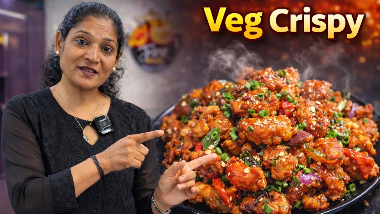 veg crispy | આ રીતે બનાવશો તો સ્વાદ ભૂલાશે નહીં | સ્પેશિયલ રેસિપી | Chef Asha Koshiya