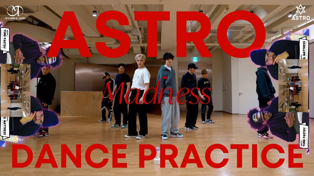 ASTRO 아스트로 문빈&산하 - Madness DANCE PRACTICE Reaction