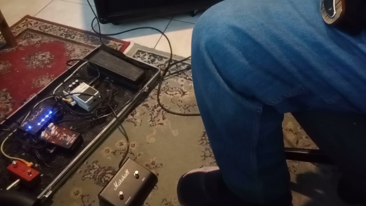 Démo footswitch Marshall MRPEDL91004