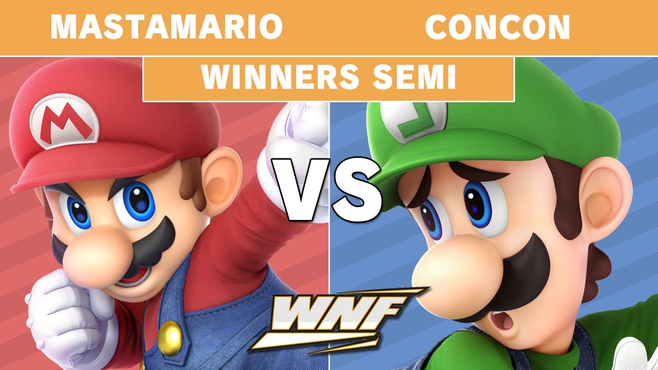 WNF 3.1 MastaMario (Mario) vs Mr ConCon (Luigi) - Winners Semi Finals - Smash Ultimate