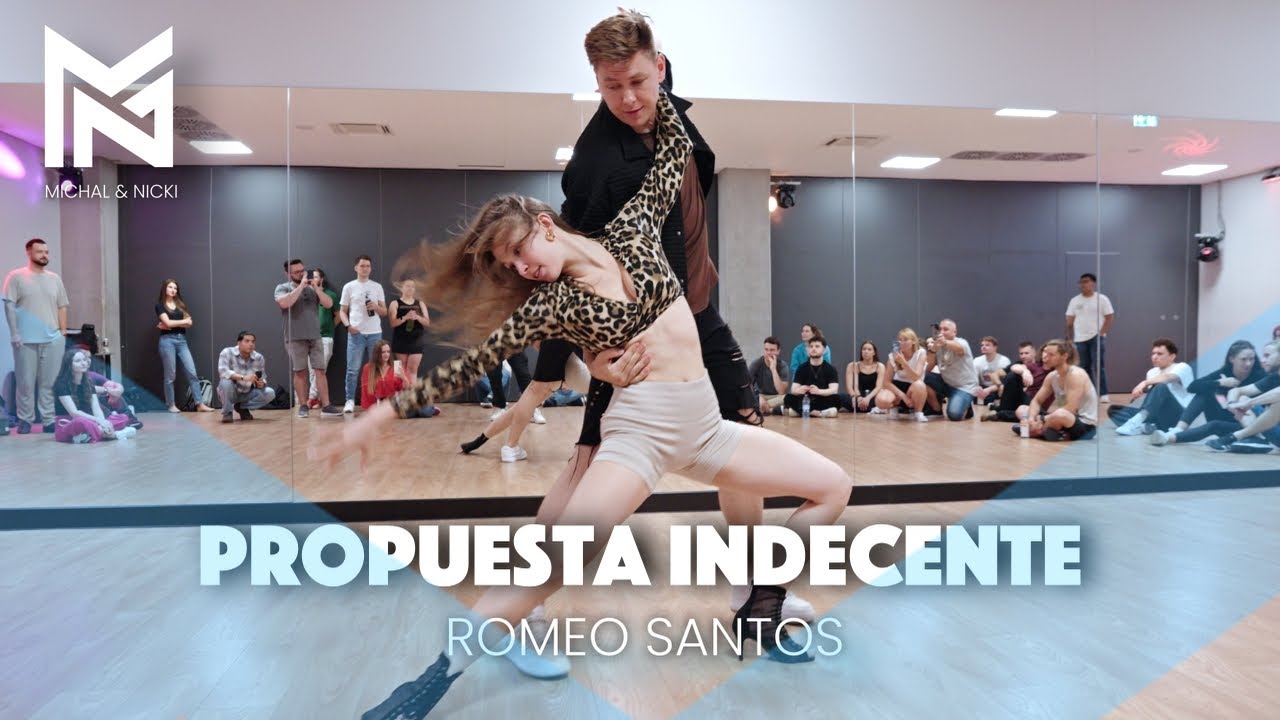 Propuesta Indecente - Romeo Santos ❤️ | MICHAŁ & NICKI Bachata ✨ | Cracow, Poland 🇵🇱