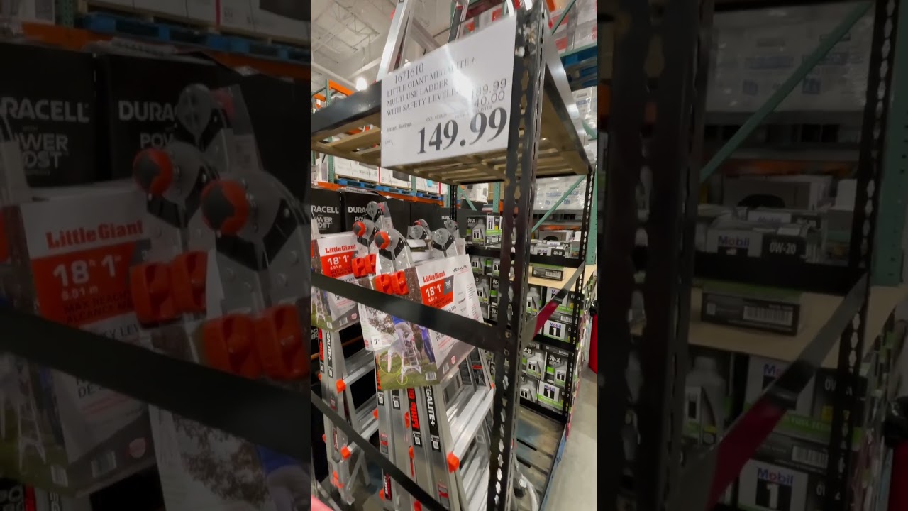 $40 off Little Giant MegaLite+ 18 ft. Reach Ladder with Leg Levelers