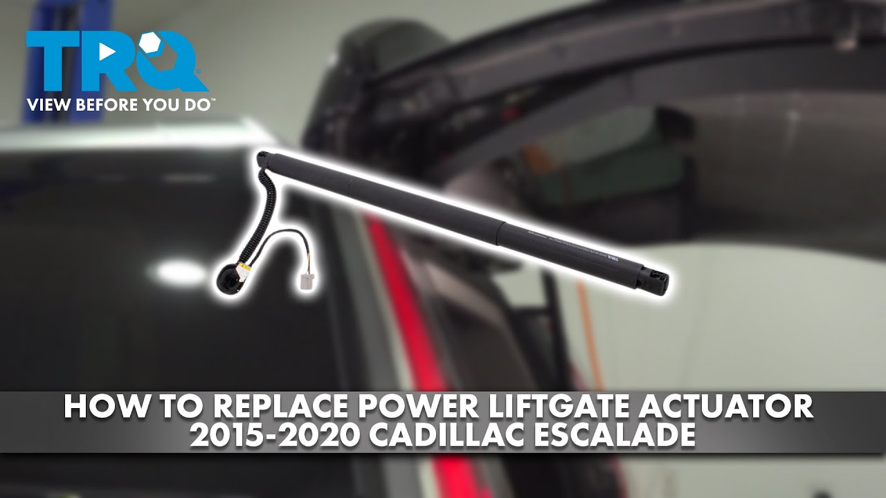 Как заменить привод электроподъемника Cadillac Escalade 2015-2020