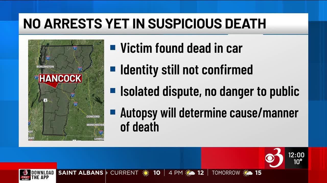 Police investigating suspicious death in Hancock