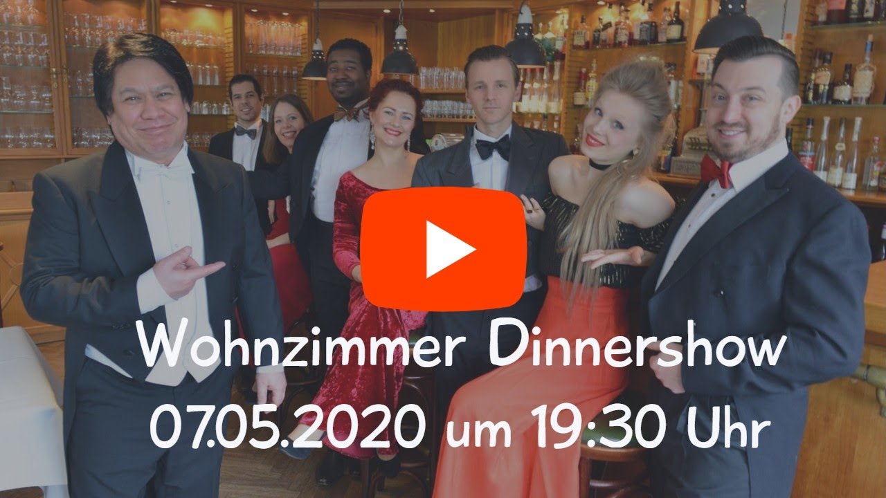 Wohnzimmer Dinnershow: DER ERSTE ABEND (von DREI)