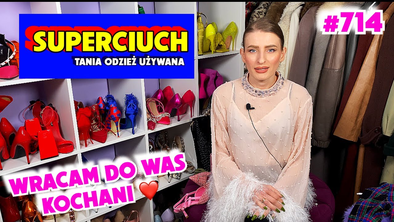 NOWY SECOND HAND🤩 SUPERCIUCH - TANIA ODZIEŻ UŻYWANA -  POWRÓT DO ŻYCIA 🌷❤️#714
