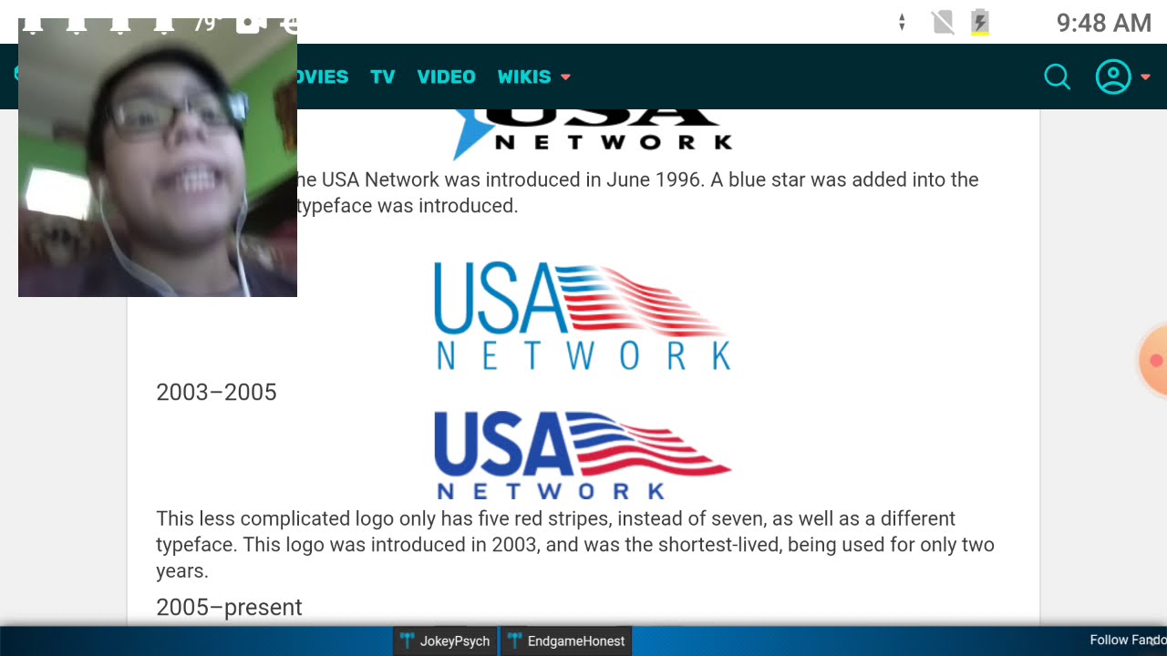 Logo history Ep. 9 USA Network