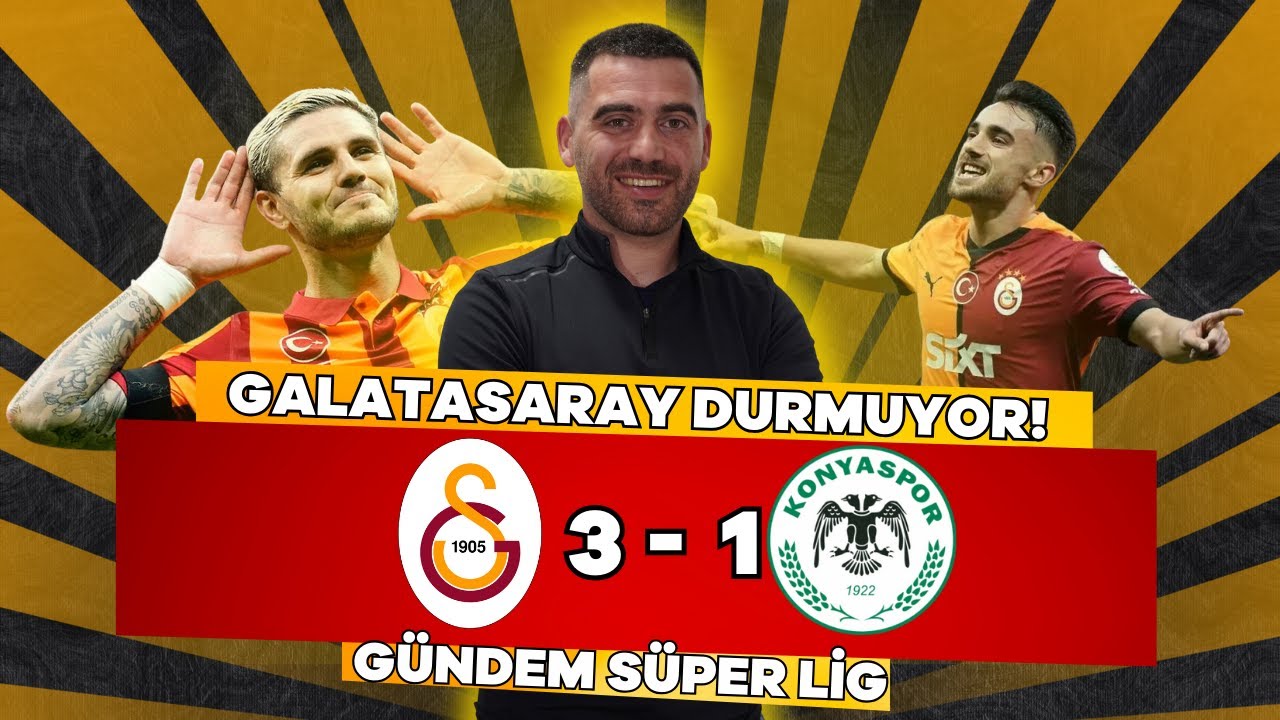 Galatasaray Taraftarı  Neden Çok Mutlu! I Galatasaray 3 Konyaspor 1 I Gündem Süper lig