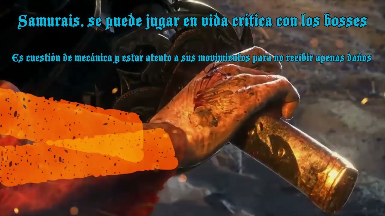 Nioh 2 仁王 Mecánicas  para matar los bosses en vida crítica y no recibir apenas daños