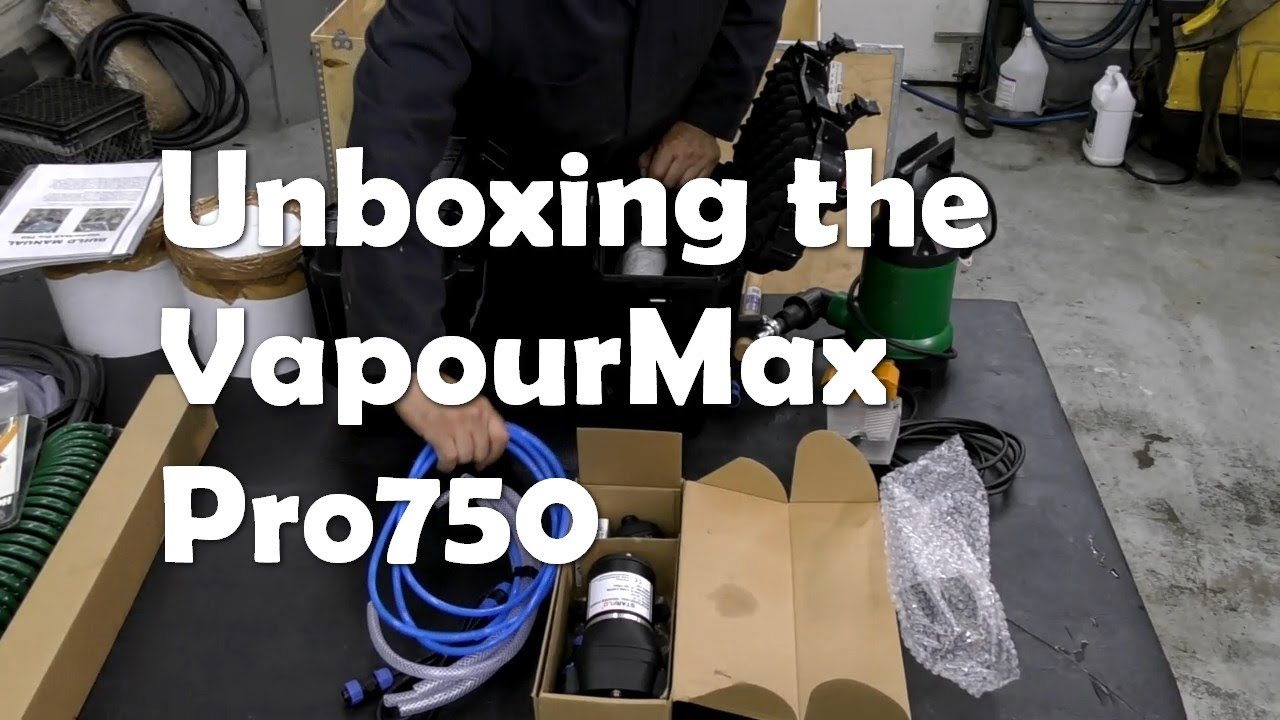 VapourMax Pro 750  Unboxing