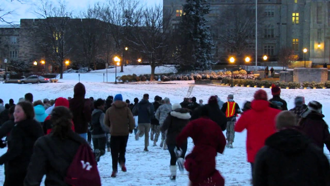 VT Snowball Fight 2014!! (Cadets vs. Civilians)