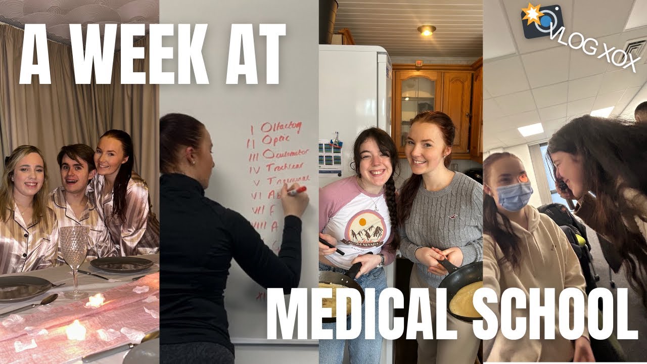A NOT SO MEDICAL WEEK AT MEDICAL SCHOOL (galentines, pancakes & socials)