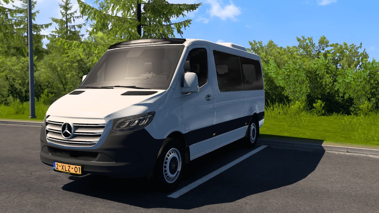 Mercedes-Benz Sprinter Panel Van| Ets 2 Mods 1.50