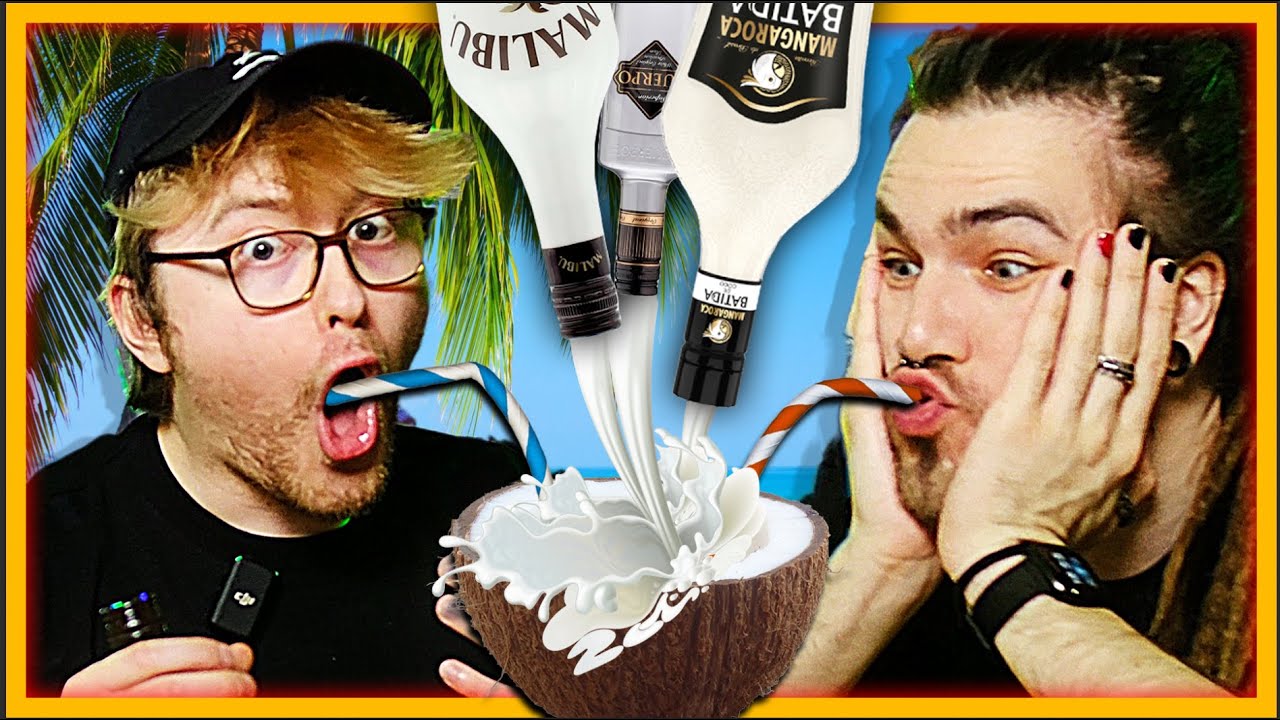 Wir testen jeden Alkohol mit KOKOS! 🥥🍹😵‍💫