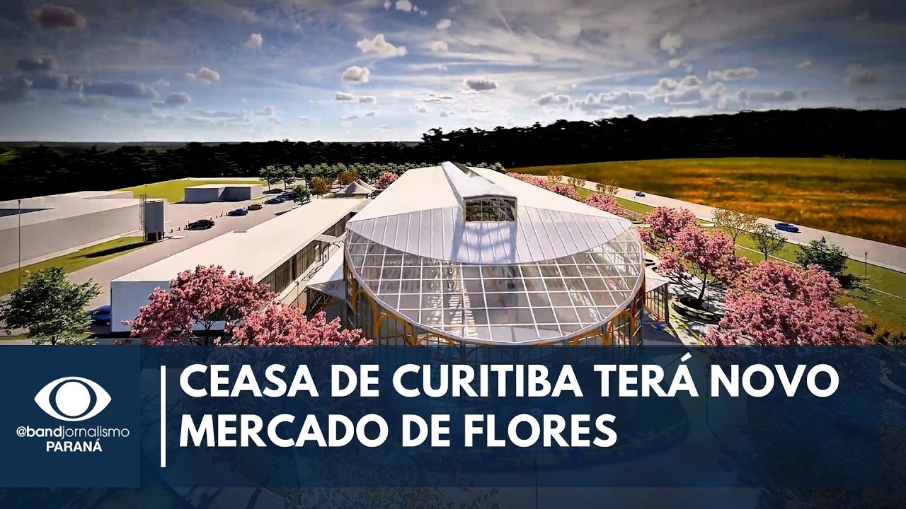 Veja como vai ser o novo Mercado de Flores da Ceasa de Curitiba