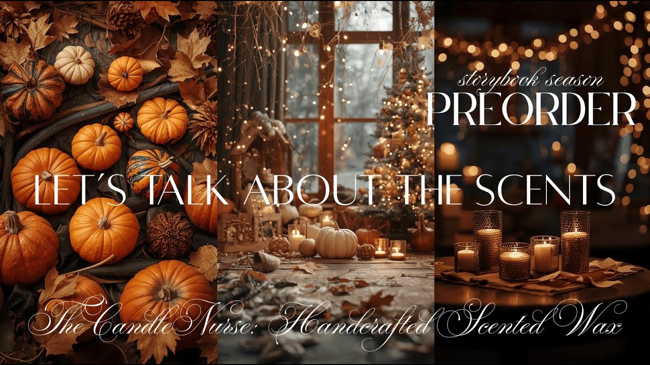 Storybook Season Vol. I-III Preorder | Let's Talk About the Scents | #homefragrance #smallbusiness