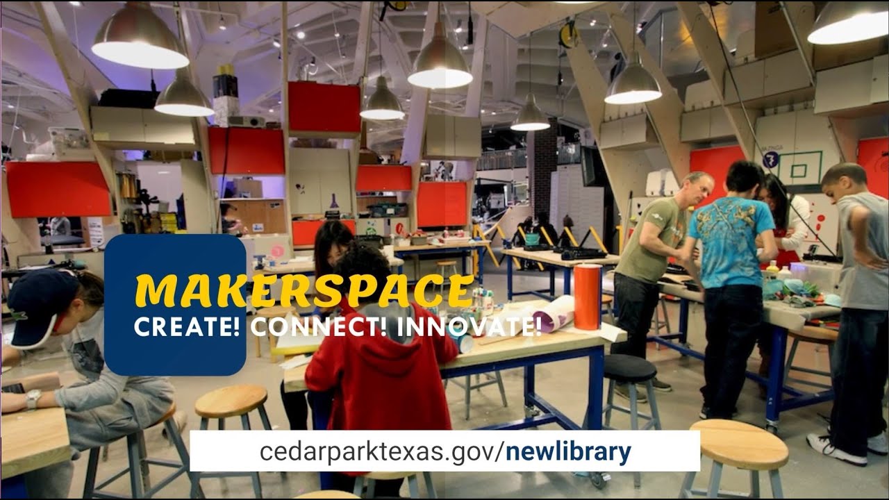 Turning the Page - Maker Space at the New Cedar Park Public Library