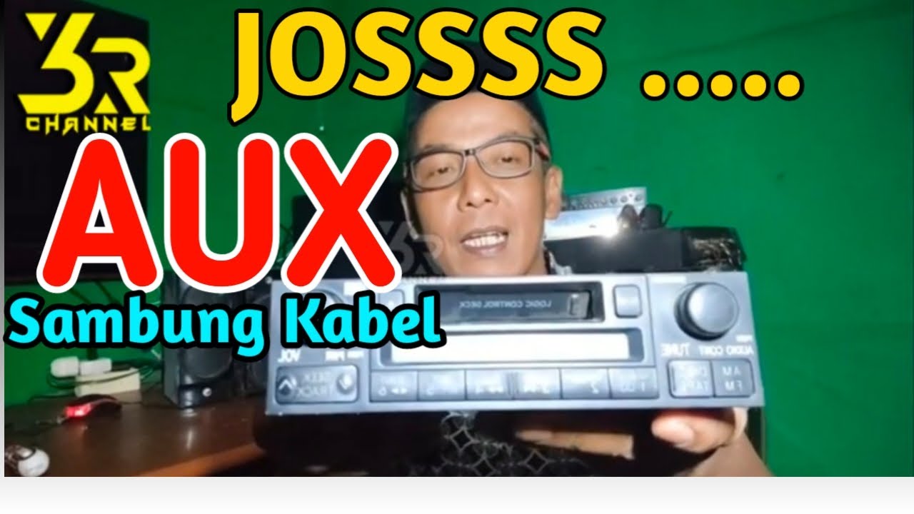 cara pasang jalur Aux,pada tape mobil jadul Avanza atau xinia terbaru