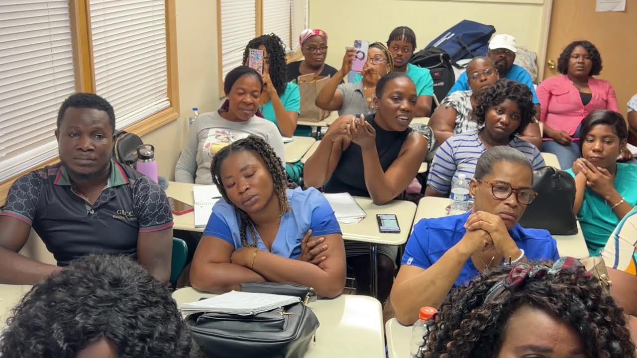 Home health aide class an creole