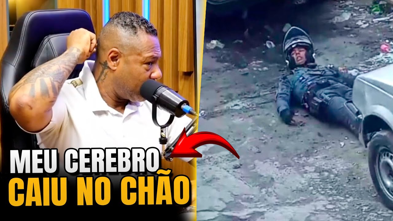 LEVEI UM T1RO NO MEIO DA CEB3ÇA, EU VI A MORT3