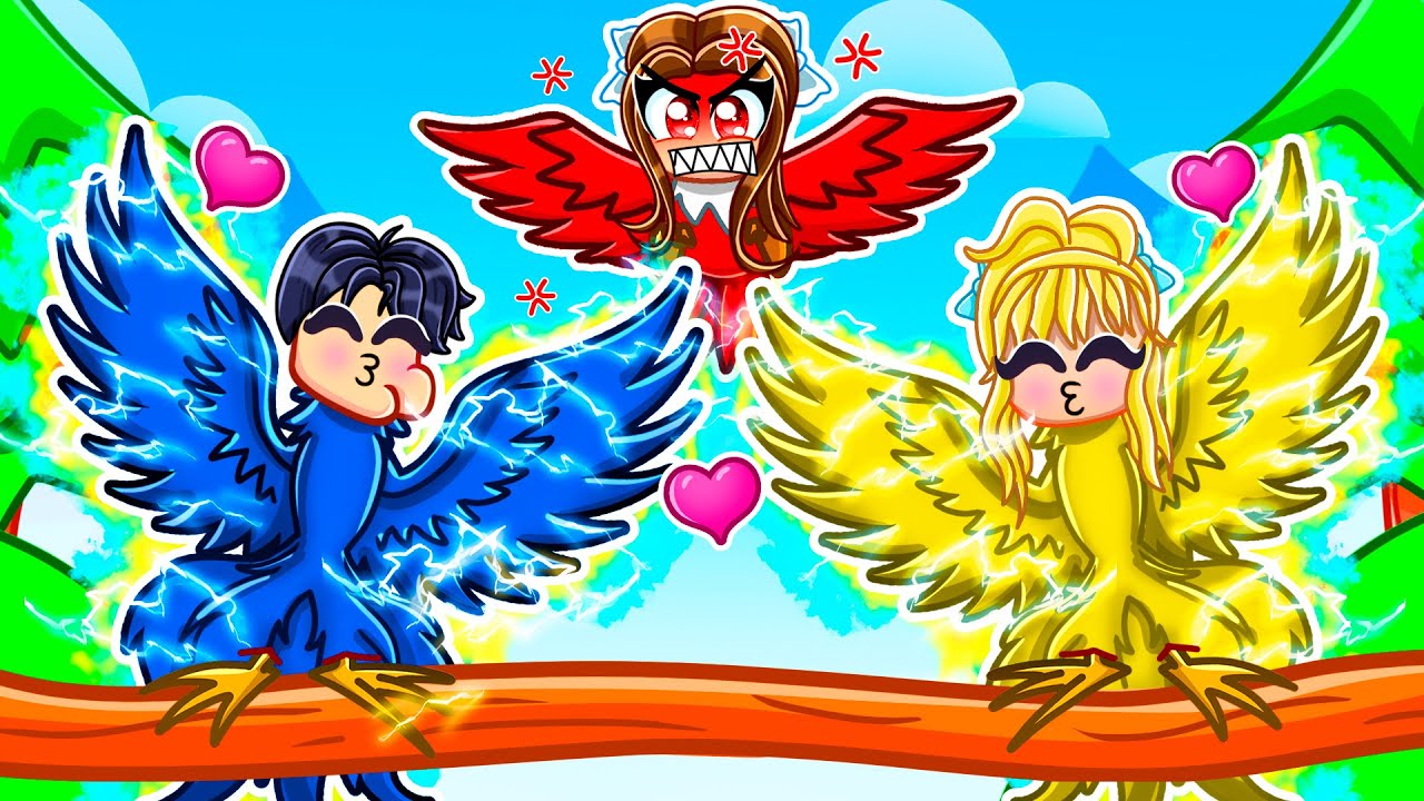 Andy Gets A New Girlfriend As A OP ELEMENTAL BIRD In Roblox!